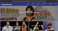 Desktop Screenshot of michigangoldengloves.com